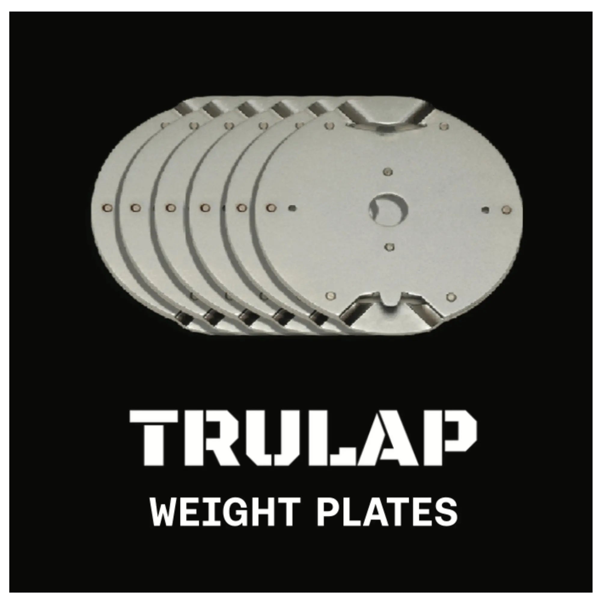 SILVER WEIGHT PLATES.